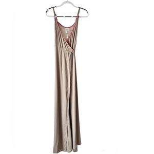 Trina Turk Spa Collection Maxi Rayon Wrap Dress